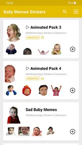 Baby Memes Stickers WASticker screenshot 1