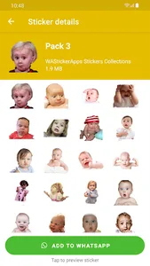 Baby Memes Stickers WASticker screenshot 3