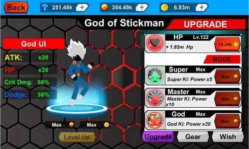 Stick Z Dragon : Super screenshot 11