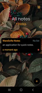WareSofte Notes screenshot 1