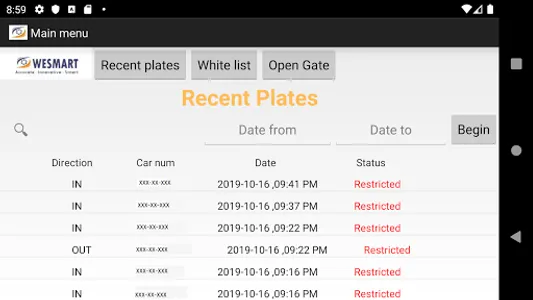 Smart-Gate screenshot 1