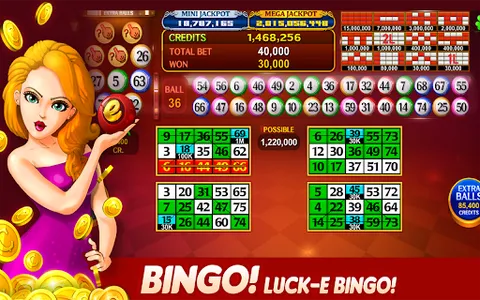Luck'e Bingo : Video Bingo screenshot 0