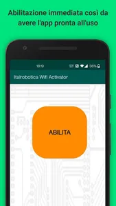 Italrobotica WiFi Activator screenshot 1