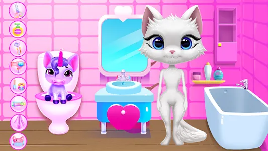 Kitty Kate and Little Unicorn screenshot 0