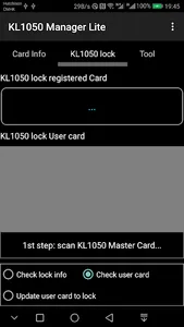 KL1050 Manager Lite screenshot 4