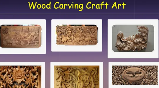 Wood Carving Craft Art screenshot 0