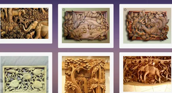 Wood Carving Craft Art screenshot 1