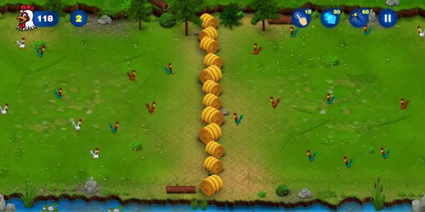 Chicken Frenzy - Save the Farm screenshot 7