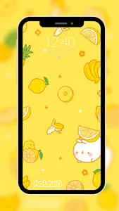 Yellow Wallpaper screenshot 1