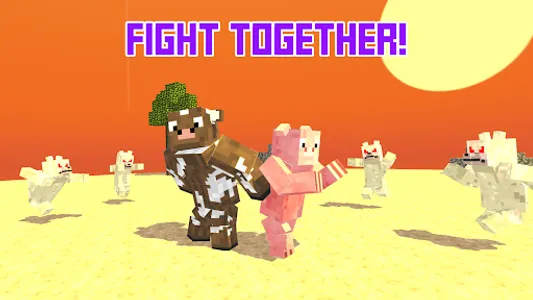 Blocky Cartoon: Farm Escape screenshot 3