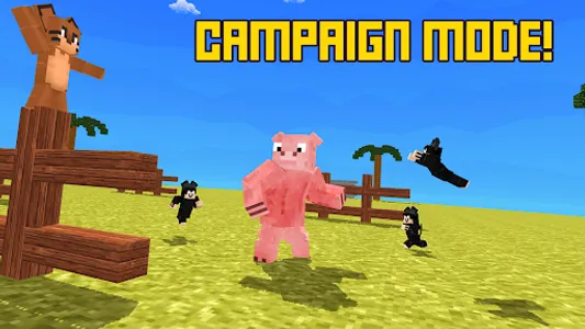 Blocky Cartoon: Pets Showdown screenshot 3