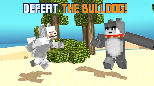 Blocky Cartoon: Road Crossing screenshot 3