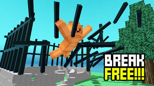 Blocky Cartoon: Save the Bears screenshot 1