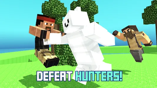 Blocky Cartoon: Save the Bears screenshot 3