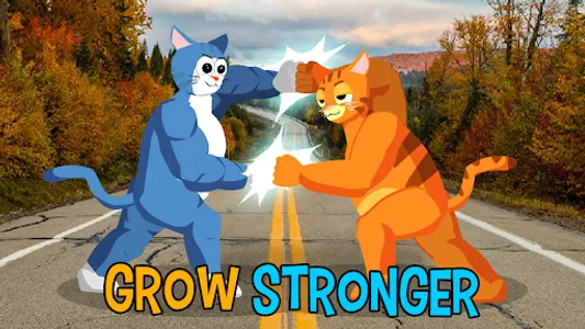 Cartoon Fight: Cats Brawl screenshot 1