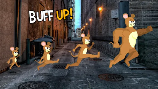 Cartoon Fight: Mice Brawl screenshot 2