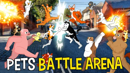 Cartoon Fight: Pets Arena screenshot 0