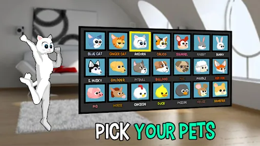 Cartoon Fight: Pets Arena screenshot 1