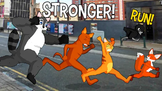 Cartoon Fight: Urban War screenshot 1
