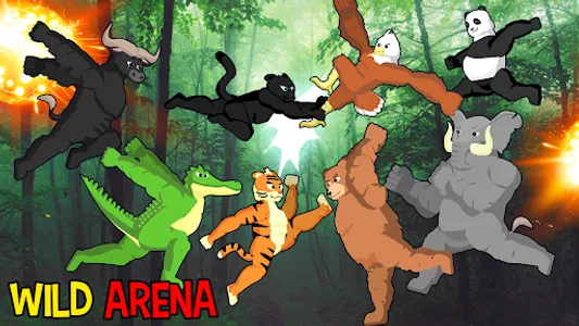 Cartoon Fight: Wild Arena screenshot 0
