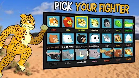 Cartoon Fight: Wild Arena screenshot 1