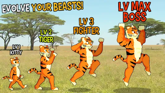 Cartoon Fight: Wild Arena screenshot 2