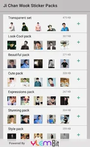 Ji Chang Wook Sticker Packs screenshot 0