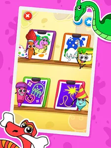 Coloring dinosaurs screenshot 4