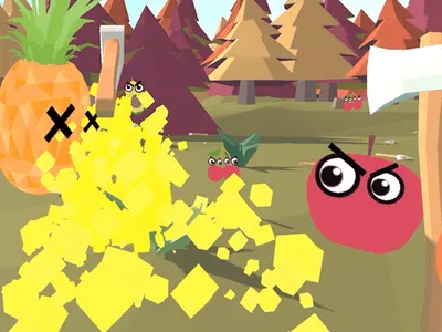 Fruit Fighter: Axe Defense! screenshot 7