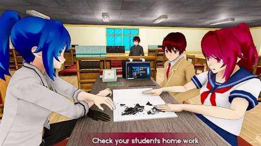 Anime Girl School Teacher 3D screenshot 4