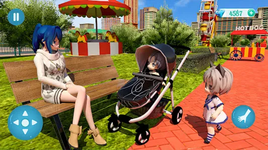 Anime Mother Twin Babies Life screenshot 13