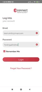 MyConnect screenshot 2