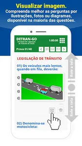 Simulado Detran GO CNH 2023 screenshot 1