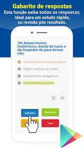 Simulado Detran GO CNH 2023 screenshot 4