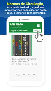 Simulado Detran GO CNH 2023 screenshot 5