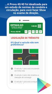 Simulado Detran GO CNH 2023 screenshot 6