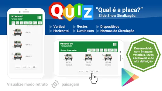 Simulado Detran GO CNH 2023 screenshot 7