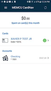 MEMCU CardNav screenshot 0