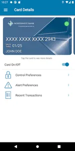 Northwest Bank Card Secure screenshot 0