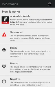 a! Words in Words screenshot 2