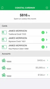 Coastal CardNav screenshot 3