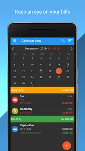 Easy Bills Reminder screenshot 0