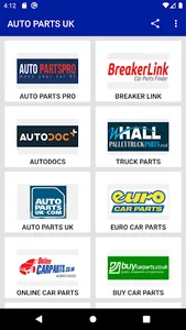 Buy Auto Parts In UK  –  Car P screenshot 0