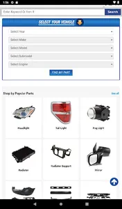 Buy Auto Parts In USA  –  Car  screenshot 6