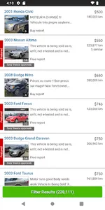 Used Cars Canada – Buy and Sel screenshot 1