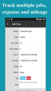 Timesheet - Work Hours Tracker screenshot 6