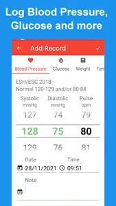 Vital Signs - Blood Pressure screenshot 6