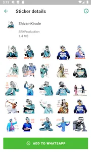 Aadikers - an Aadiwasi Sticker screenshot 2