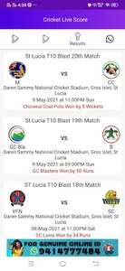 Fast Live Score - Cricket screenshot 5