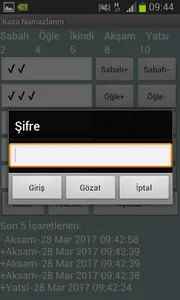 Kaza Namazlarım screenshot 2